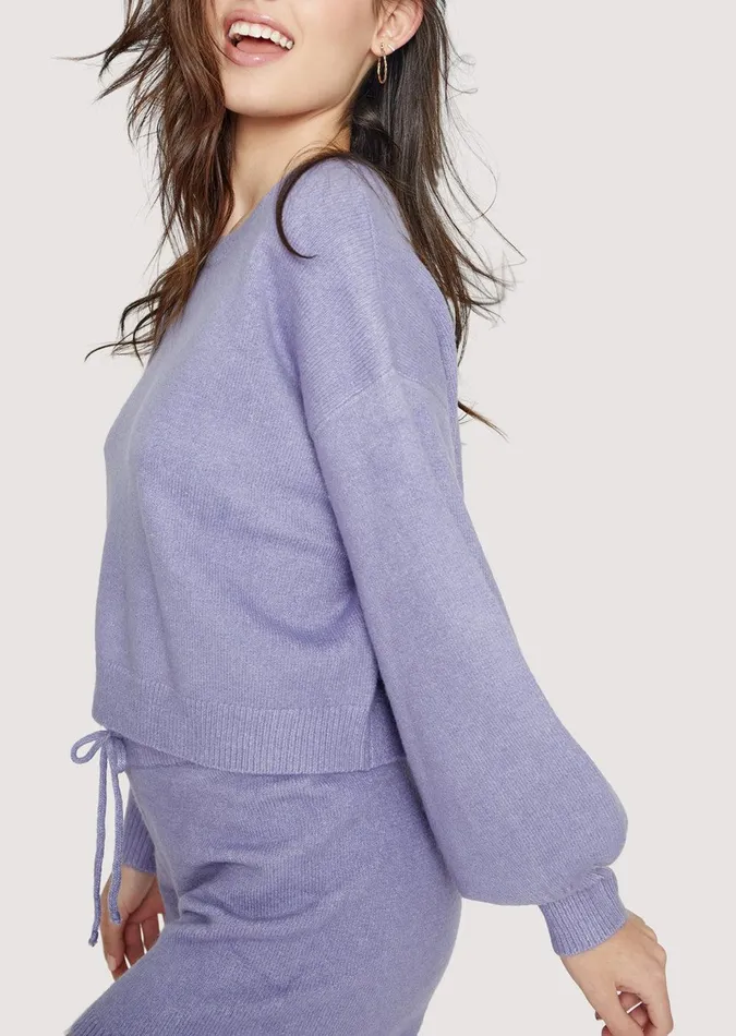 Bed and Breakfast Crop Top Iris Women Lost Wander Sweaters