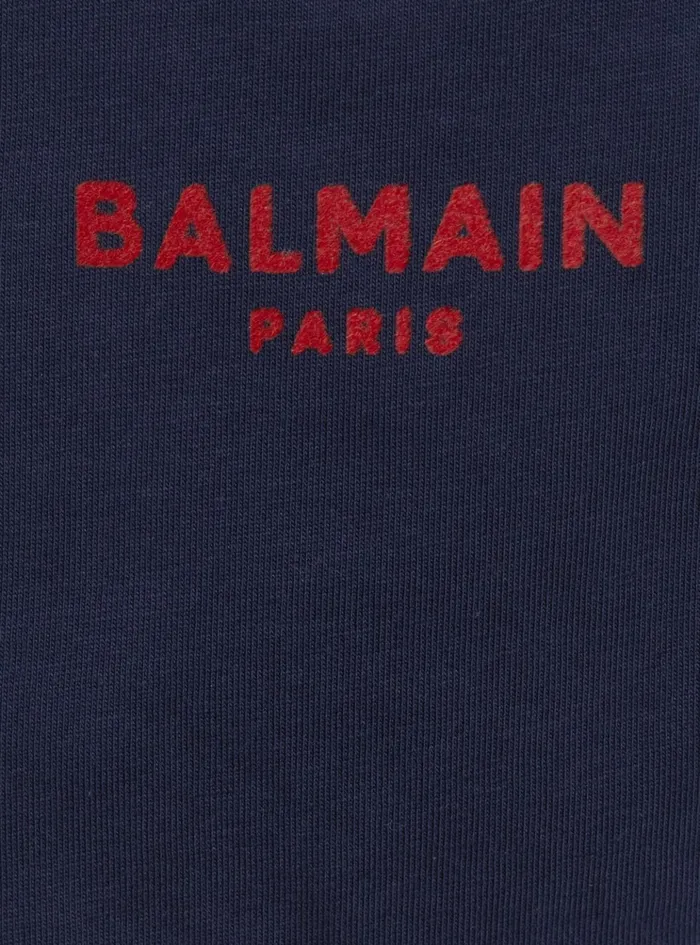 Bib 8211 2piece Set Navy Kids Balmain