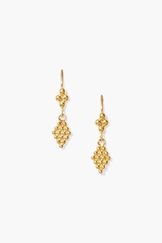 Bijou Drop Earrings Yellow Gold Women Chan Luu Earrings