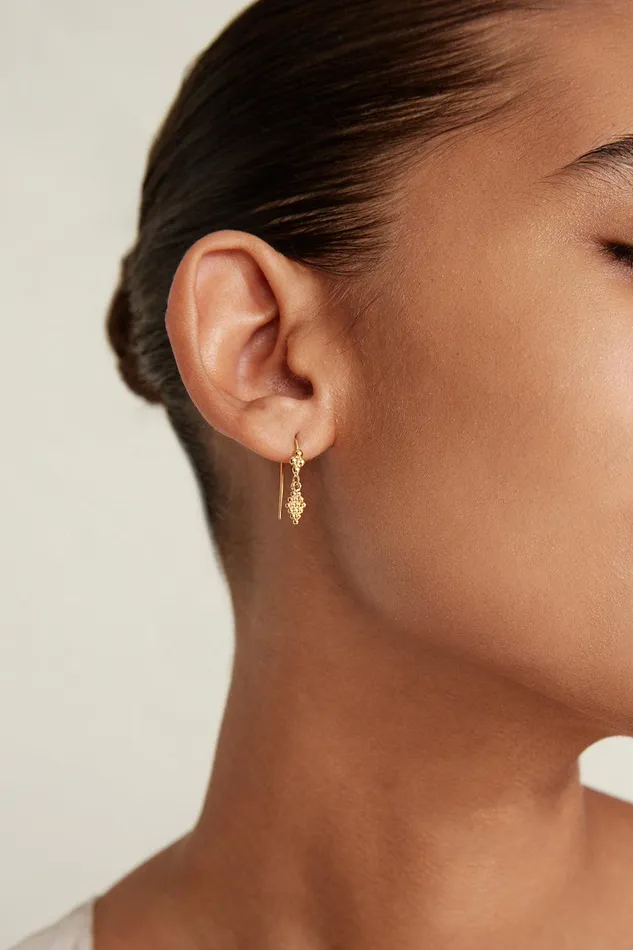 Bijou Drop Earrings Yellow Gold Women Chan Luu Earrings