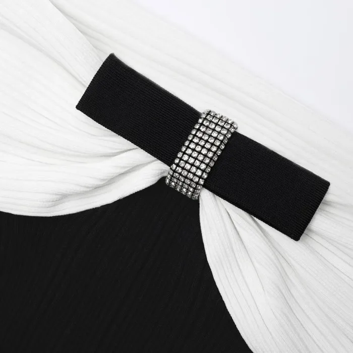 Black Knit Bow Top Women Self Portrait Tops