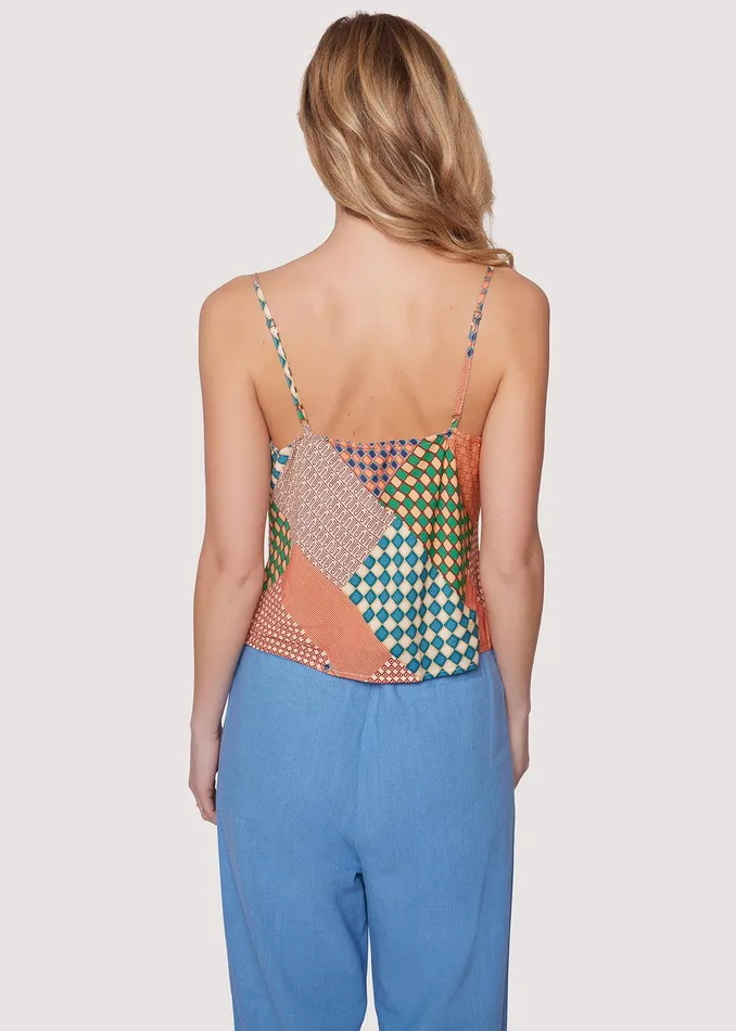 Blissful Mesa Cami Top Orangemulti Women Lost Wander Tops