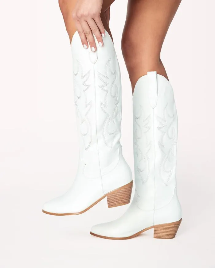 Boots Billini Knee High Boots URSON WHITE