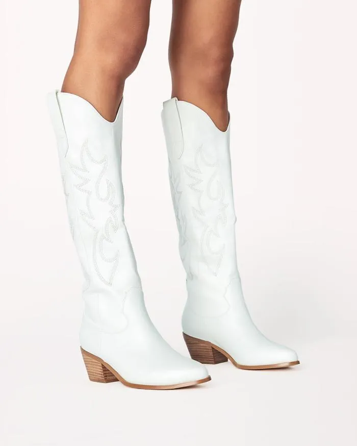 Boots Billini Knee High Boots URSON WHITE