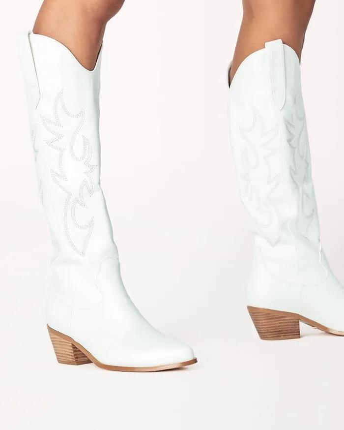 Boots Billini Knee High Boots URSON WHITE