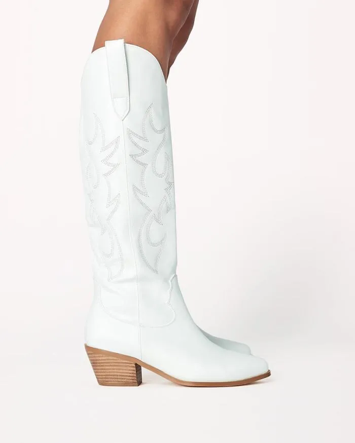 Boots Billini Knee High Boots URSON WHITE