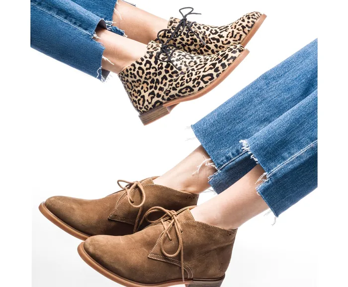 Boots Hush Puppies Women Bailey Chukka Boot Fire Red Suede