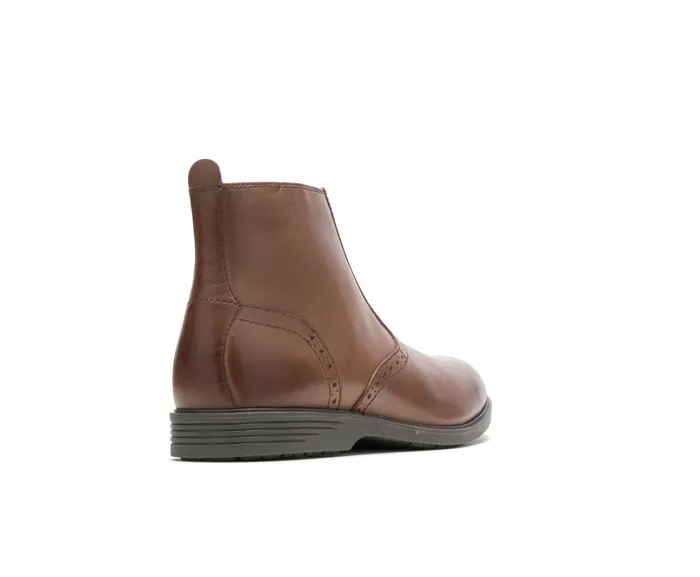 Boots Men Shepsky Zip Boot Brown Leather Hush Puppies Boots Men Shepsky Zip Boot Brown Leather Hush Puppies