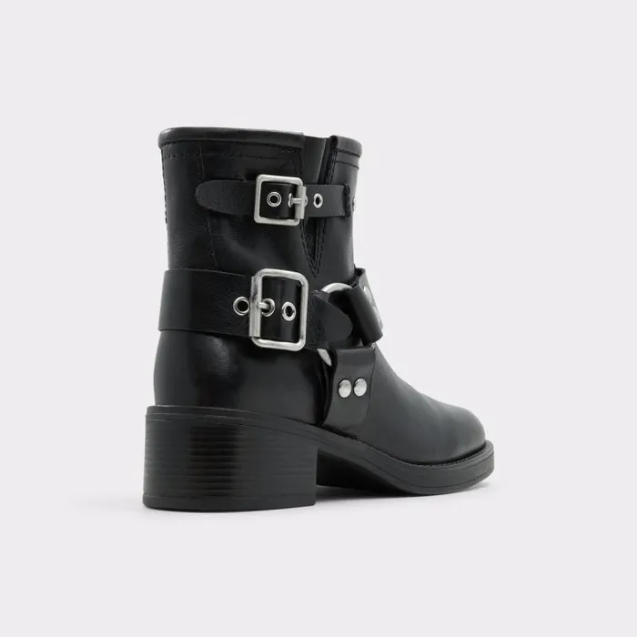 Boots Women ALDO Thrill Motorcycle Ankle Boot 8211 Black
