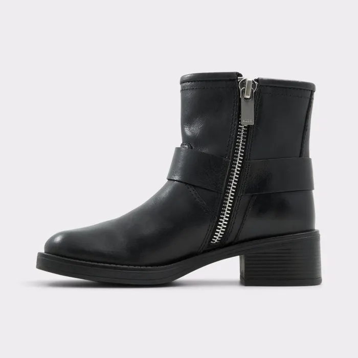 Boots Women ALDO Thrill Motorcycle Ankle Boot 8211 Black
