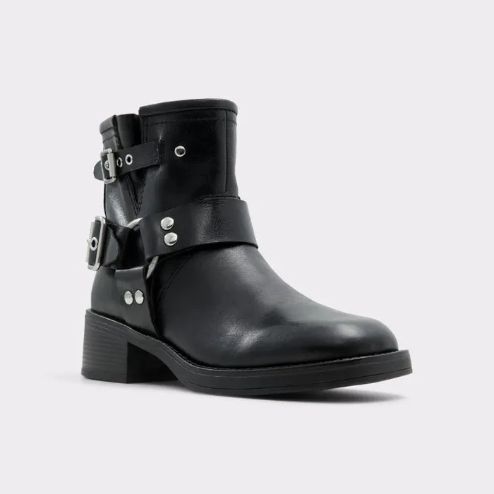 Boots Women ALDO Thrill Motorcycle Ankle Boot 8211 Black