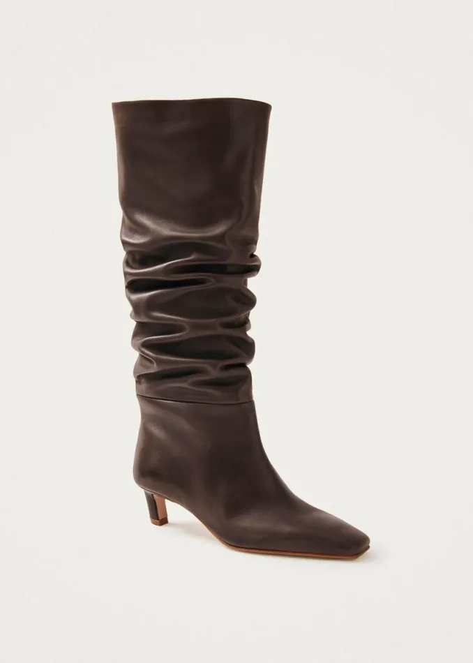 Boots Women ALOHAS Kalila Brown Leather Boots