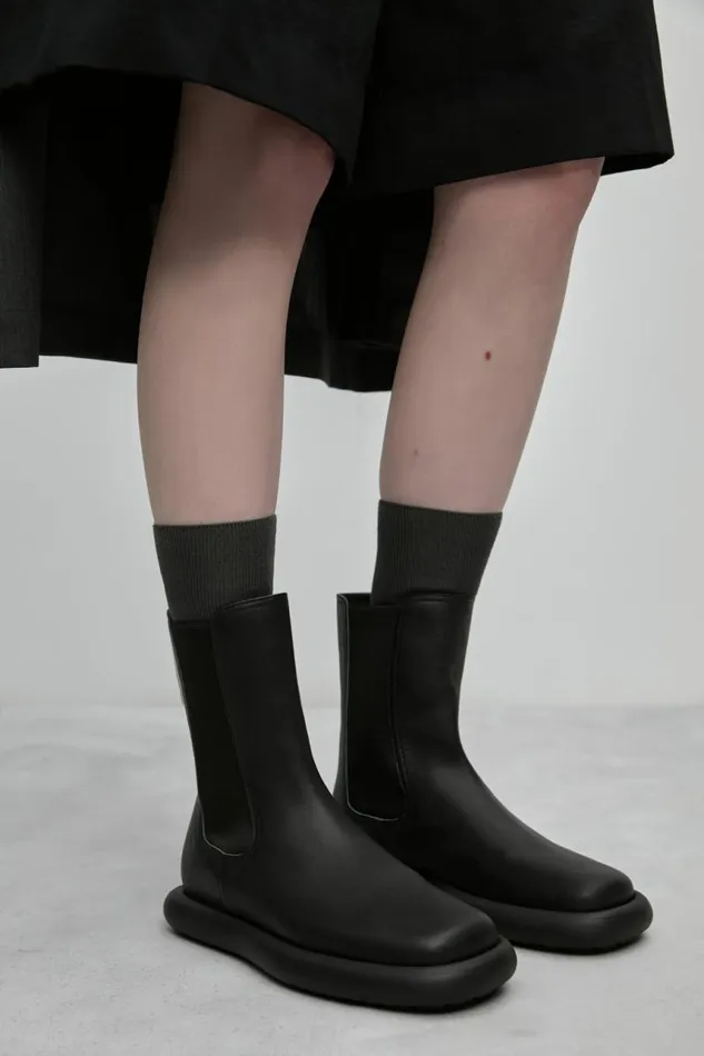 Boots Women Camper Onda Black Leather Boots Boots Women Camper Onda Black Leather Boots