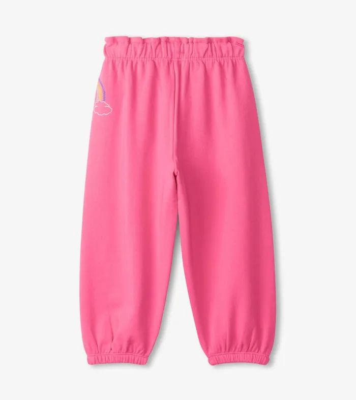 Bottoms Baby and Toddler Hatley Baby and Toddler Girls Pink Love Everywhere Pants