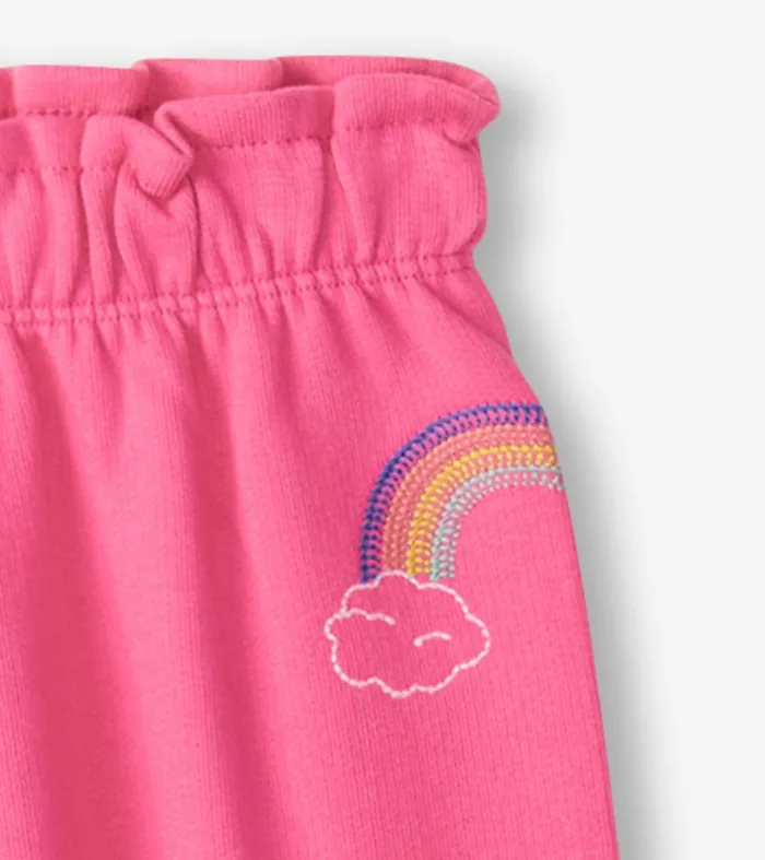 Bottoms Baby and Toddler Hatley Baby and Toddler Girls Pink Love Everywhere Pants