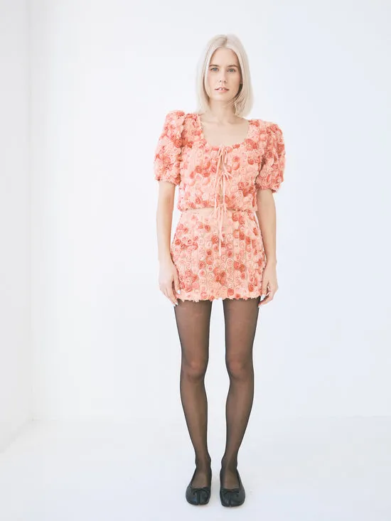 Bottoms Lisa Says Gah Women Rz Skirt Pink Rose