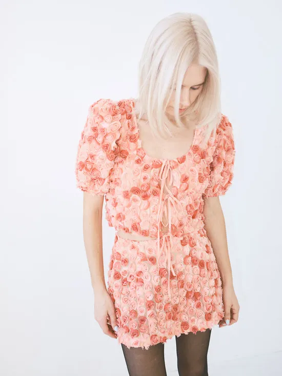 Bottoms Lisa Says Gah Women Rz Skirt Pink Rose