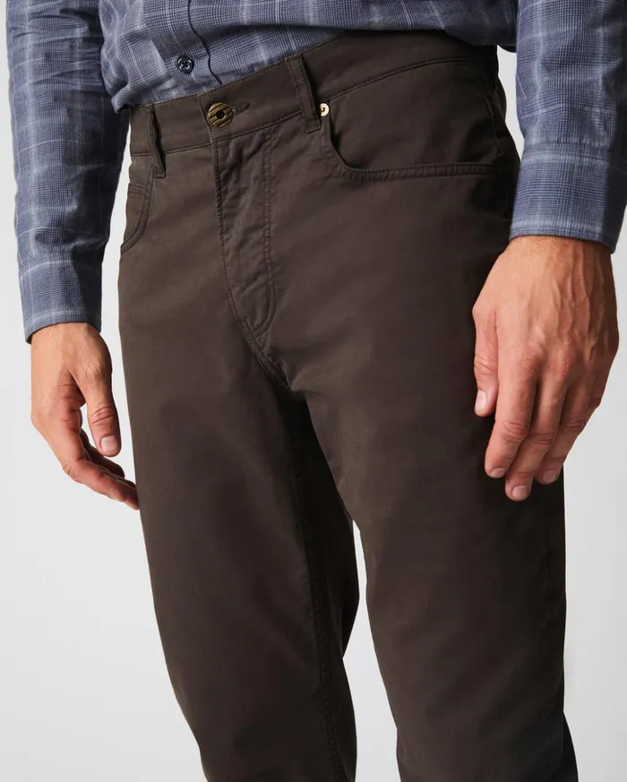 Bottoms Men Billy Reid 5 Pocket Pant Charcoal
