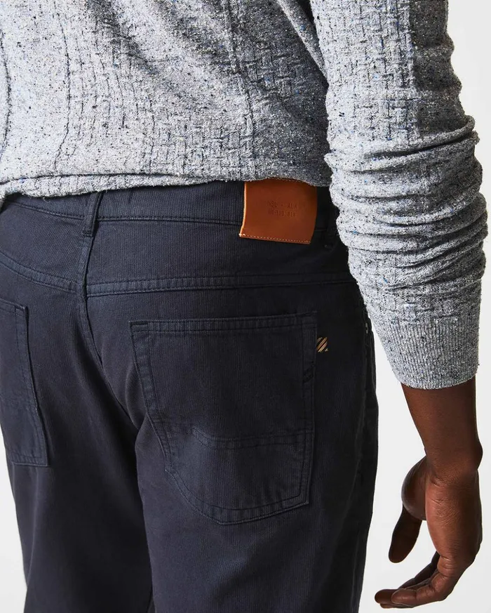 Bottoms Men Billy Reid Bedford 5 Pocket Pant Navy