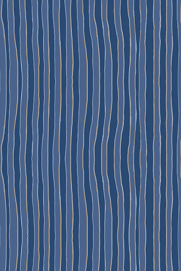 Bottoms Shop Natalie Martin JASPER SHORT Batik Stripe Navy