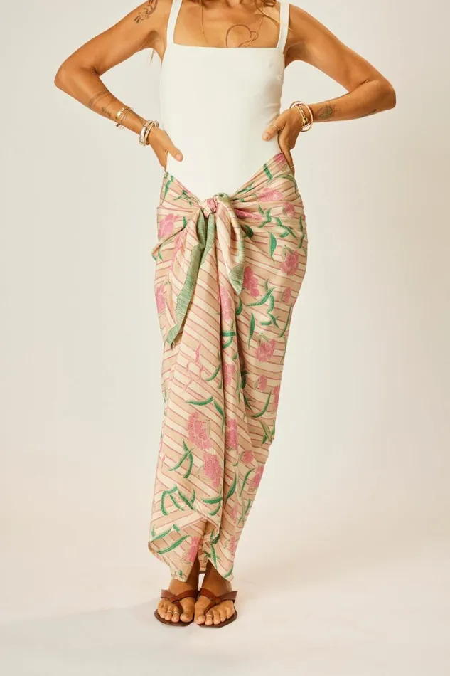 Bottoms Shop Natalie Martin SARONG Chamomile Rose