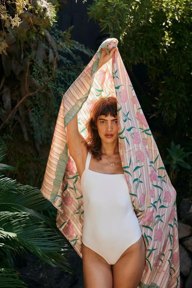 Bottoms Shop Natalie Martin SARONG Chamomile Rose