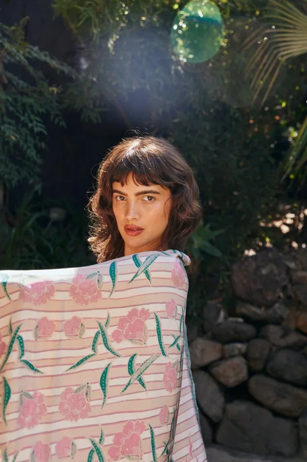 Bottoms Shop Natalie Martin SARONG Chamomile Rose
