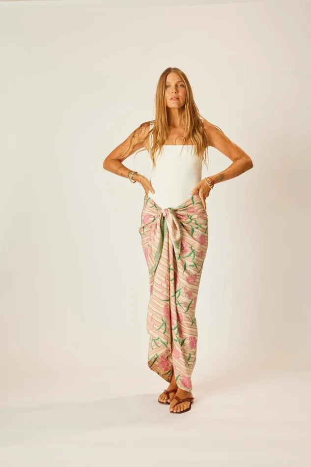 Bottoms Shop Natalie Martin SARONG Chamomile Rose
