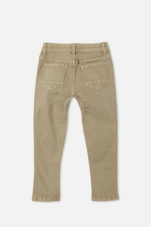 Boys 214 Pants and Jeans Cotton On Skinny Fit Moto Jean Bronte Stone