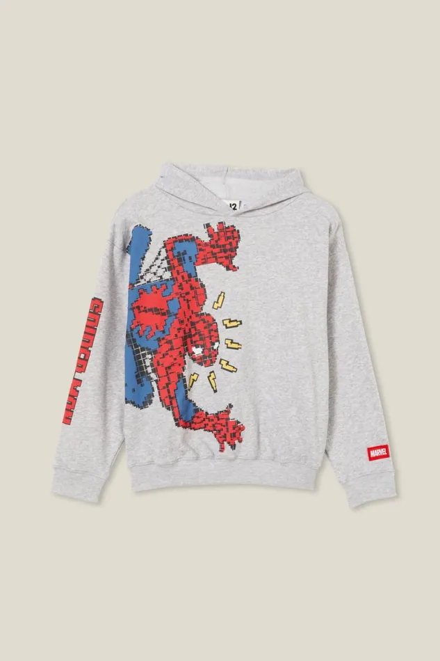 Boys 214 Sweatshirts and Sweatpants Cotton On License Oscar Hoodie Lcn Mar Fog Grey Marlespiderman Crawl Boys 214 Sweatshirts and Sweatpants Cotton On License Oscar Hoodie Lcn Mar Fog Grey Marlespiderman Crawl