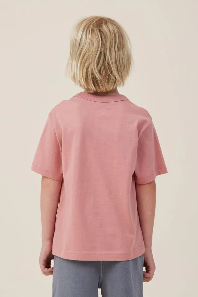 Boys 214 Tops and TShirts Cotton On Jonny Short Sleeve Print Tee Clay Pigeonnew Game