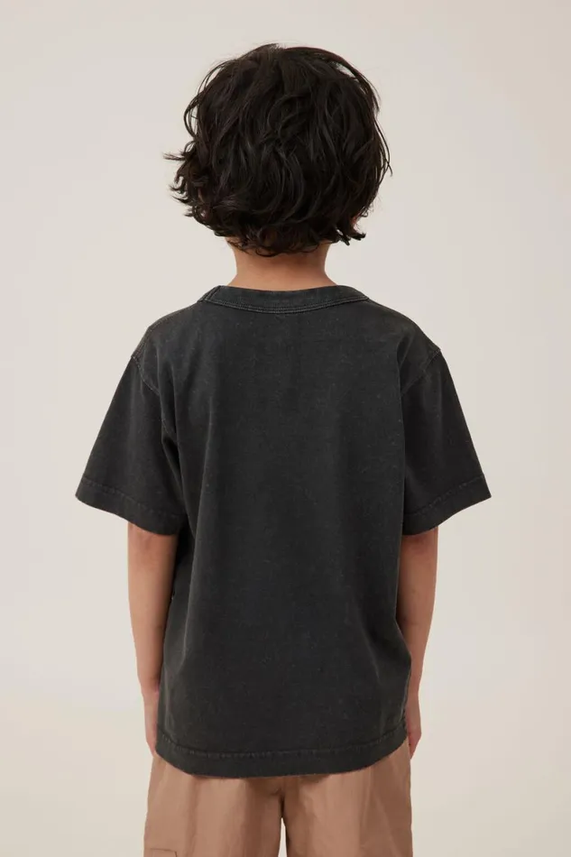 Boys 214 Tops and TShirts Cotton On The Essential Short Sleeve Tee Phantom Wash
