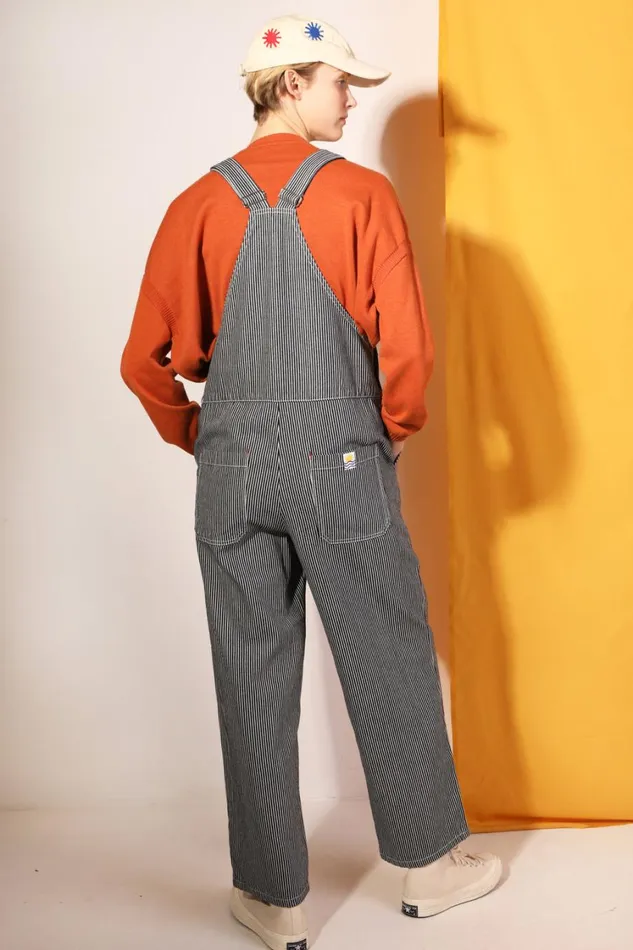 Bryson Dungaree Indigo Stripe Womens LF Markey One Pieces