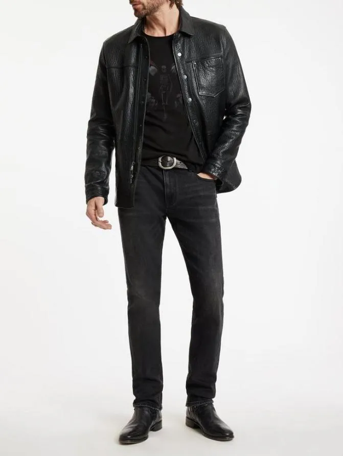 BUTTERFLY TEE Black Clothing John Varvatos Graphic Tees