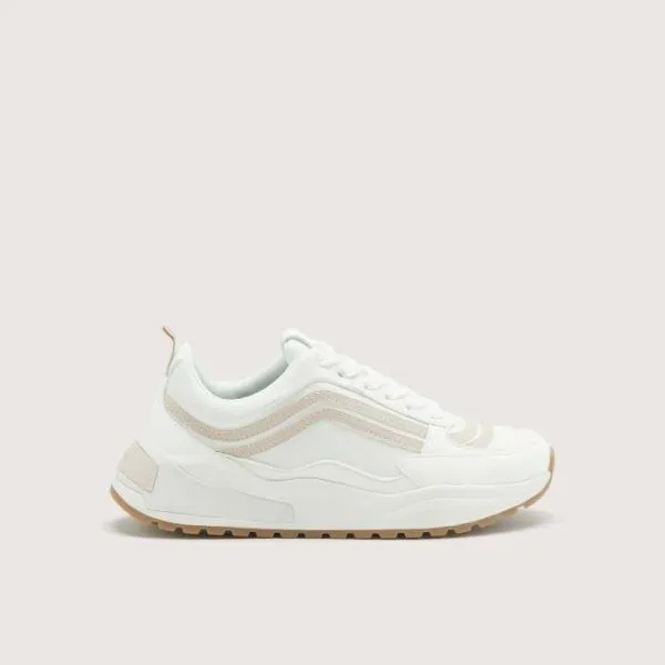 CRun 01 Multi White Women Coccinelle Sneaker