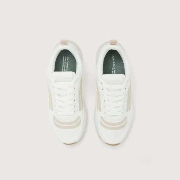 CRun 01 Multi White Women Coccinelle Sneaker