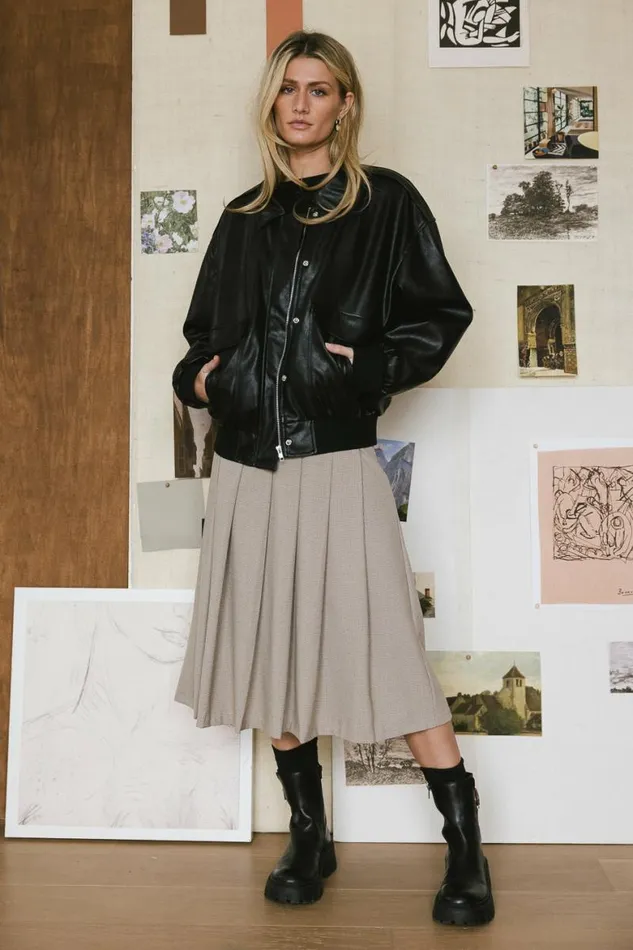 Call Me Back Vegan Jacket In Black Black Women Bohme Outerwear