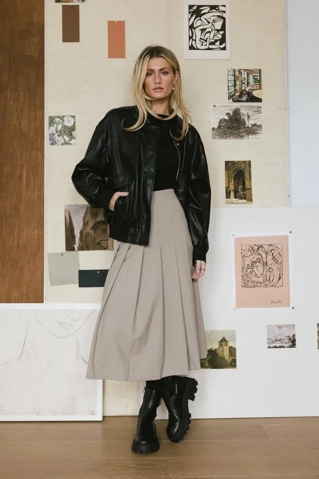 Call Me Back Vegan Jacket In Black Black Women Bohme Outerwear