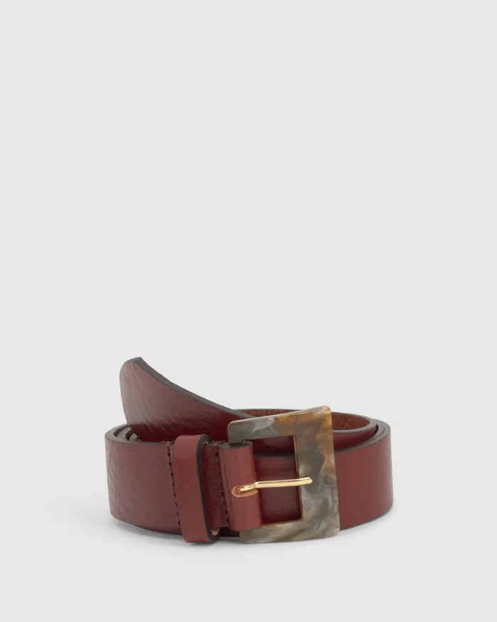 Castaer A Stewart Belt Cuero Women