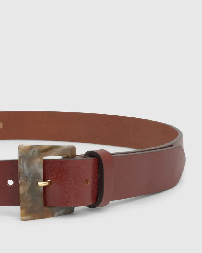 Castaer A Stewart Belt Cuero Women