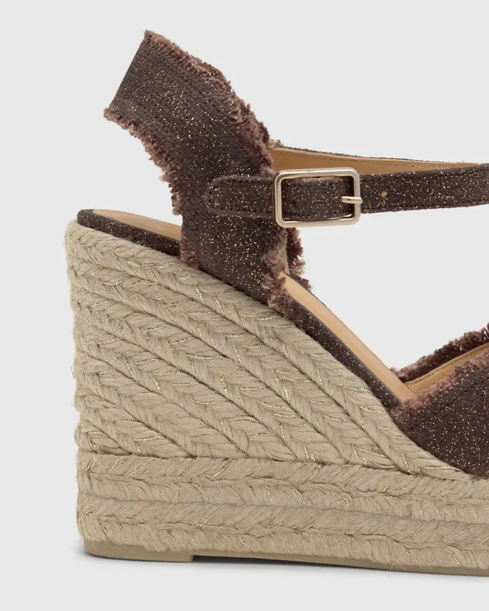 Castaer Bromelia8ed032 Marronoro Women Wedges