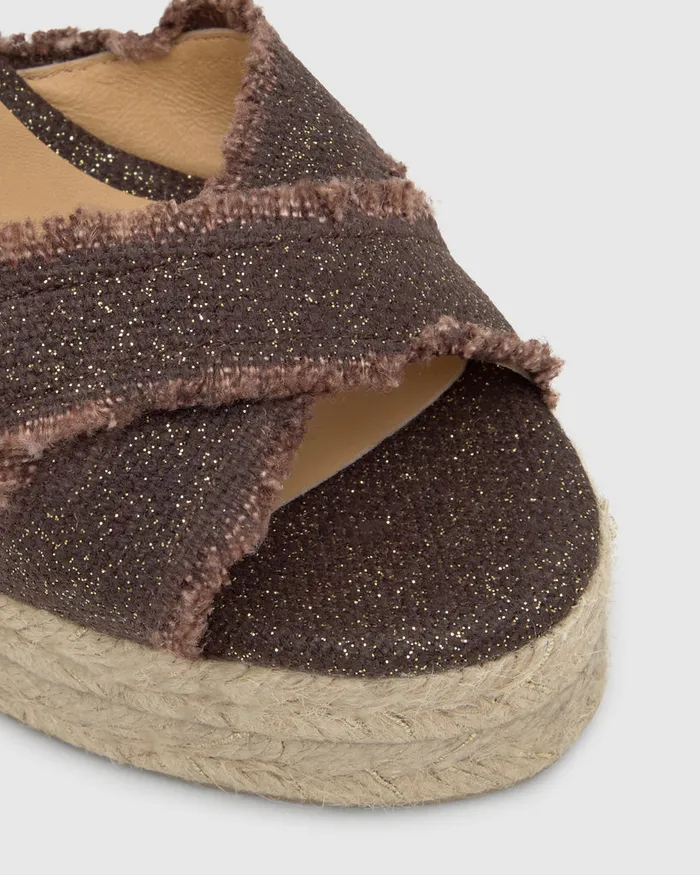 Castaer Bromelia8ed032 Marronoro Women Wedges