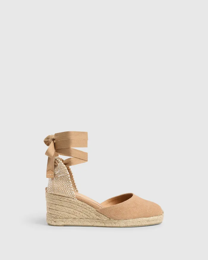 Castaer Carina6Ss20002 Tostado Women Wedges