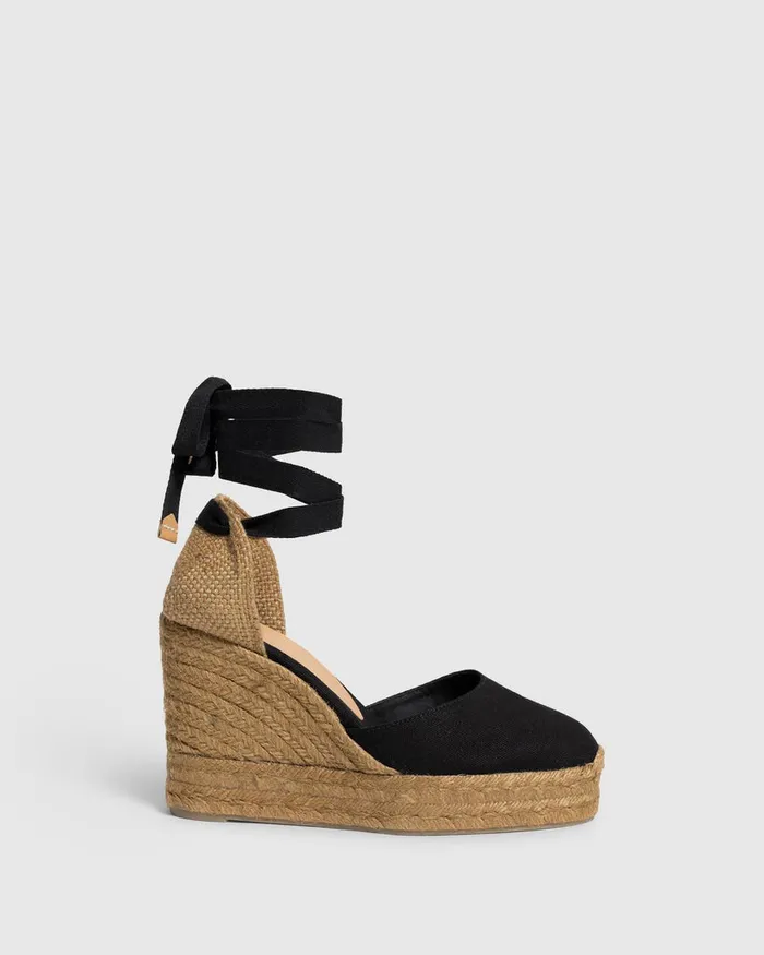 Castaer Carina T8ed001 Negro Women Wedges