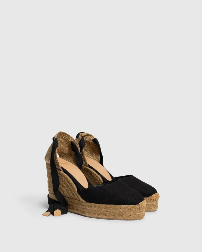Castaer Carina T8ed001 Negro Women Wedges