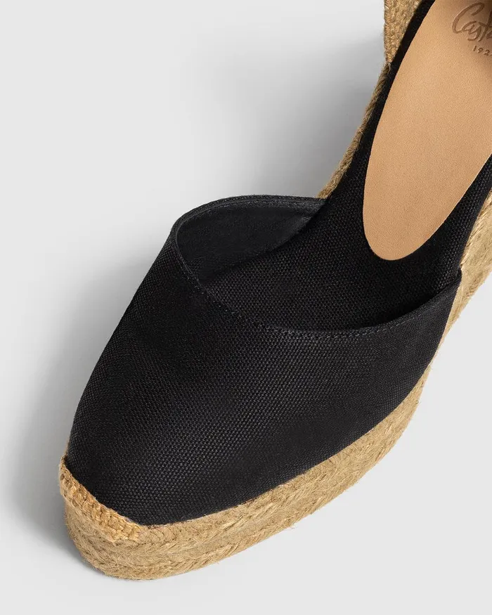 Castaer Carina T8ed001 Negro Women Wedges