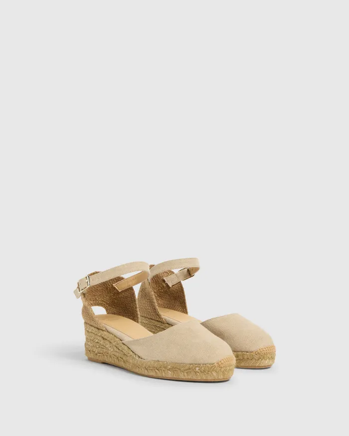 Castaer Carol T3002 Sand Women Wedges