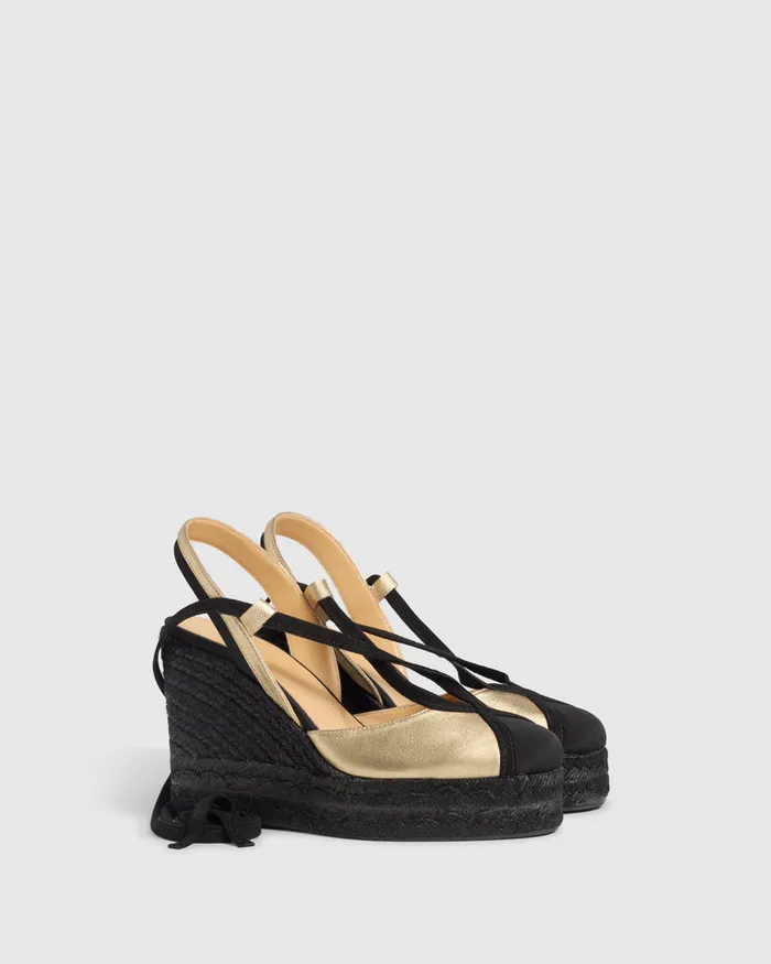 Castaer Casilda Csc8ed118 Negrooro Women Wedges