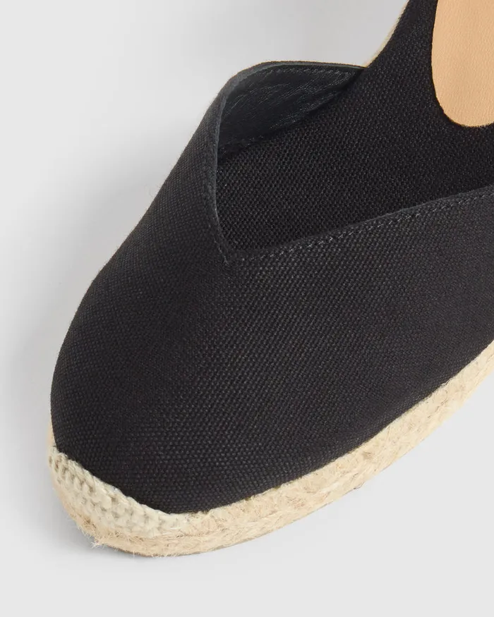 Castaer Chiarita6001 Negro Women Wedges