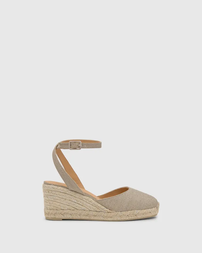 Castaer Cybil6268 Plata Women Wedges